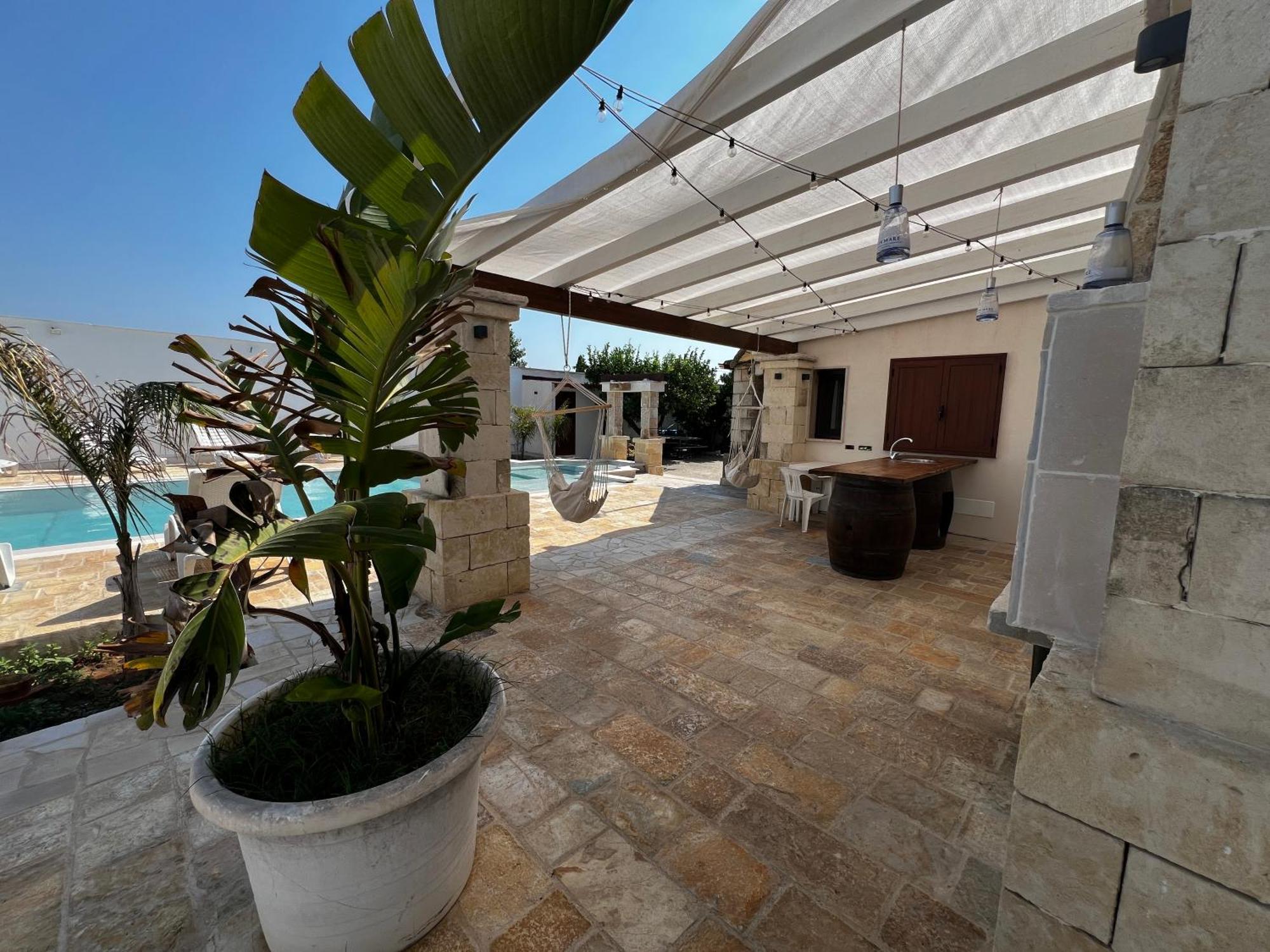 Villa Assuntina Cellino San Marco Exteriör bild